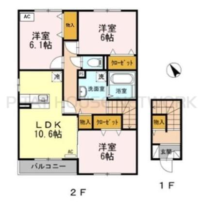  間取り図写真