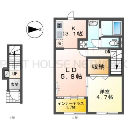  間取り図写真