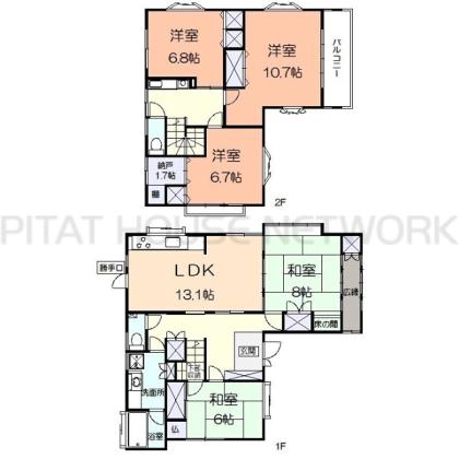  間取り図写真