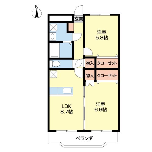 号室により反転タイプ