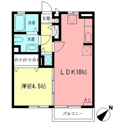 プロシード（102） 間取り図画像