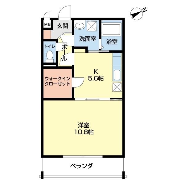 コンフォール（103） 間取り図画像