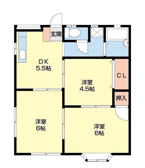 ブライト（103） 間取り図画像