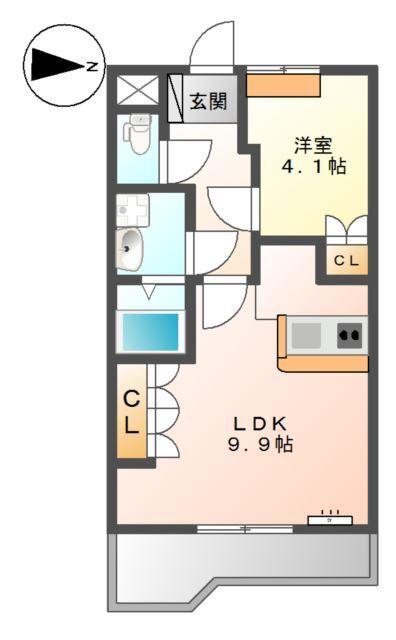ラベンダーリブ 間取り図画像