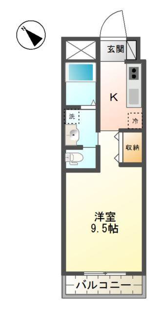 メルベーユ・ラヴィ 間取り図画像
