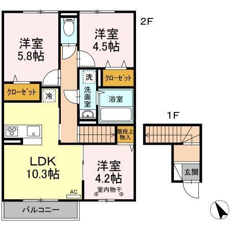  間取り図写真