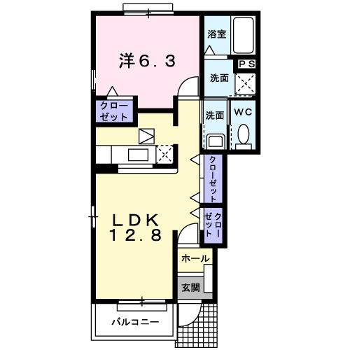 サニーエミＢ（103） 間取り図画像