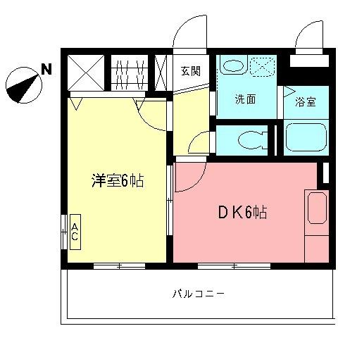 ジャルダン（303） 間取り図画像
