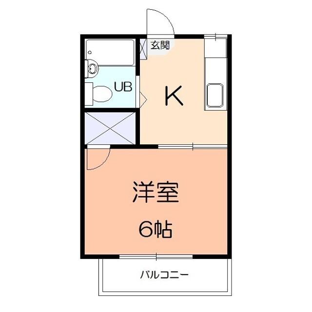 プログレス渋沢（2-A） 間取り図画像