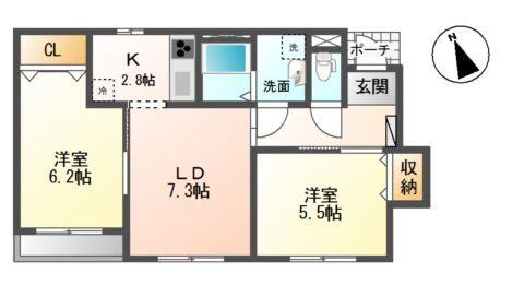  間取り図写真