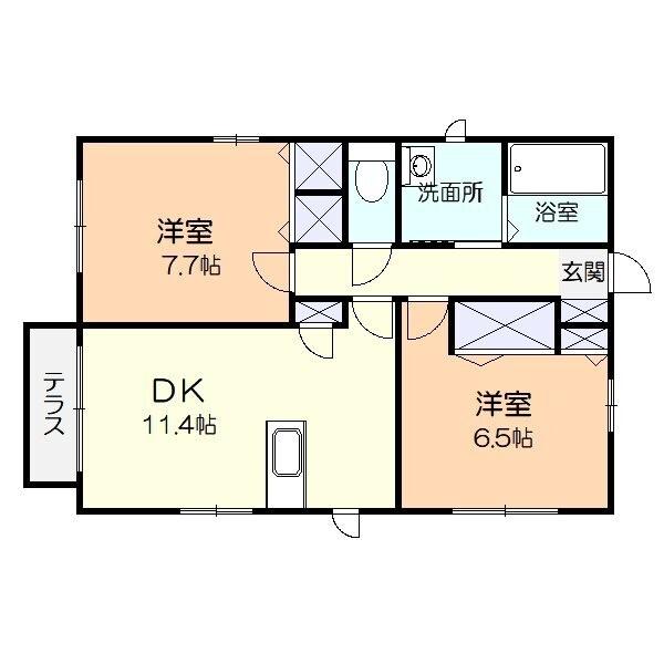  間取り図写真