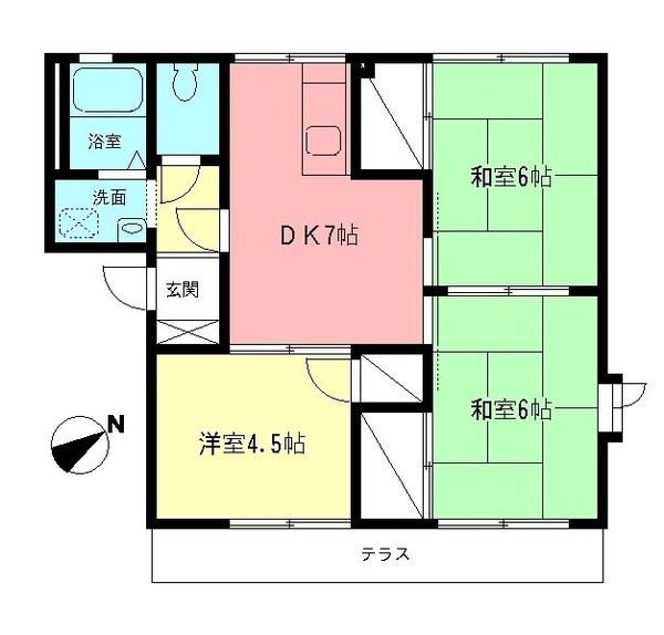  間取り図写真