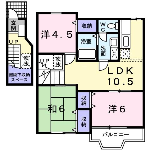 グロース・ベルクⅠ（202） 間取り図画像