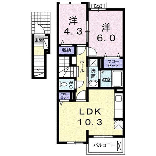 シュトラール（202） 間取り図画像