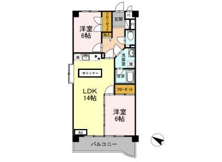 マンションビスタリカ（301） 間取り図画像