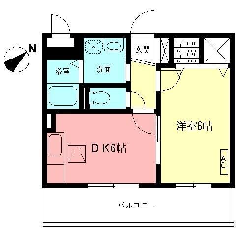 ジャルダン（202） 間取り図画像
