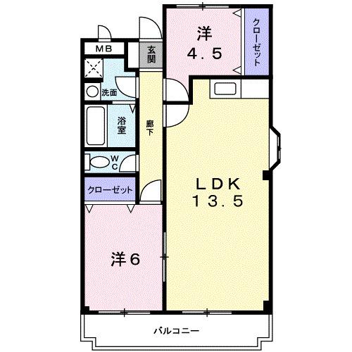 サンライフマンション（101） 間取り図画像