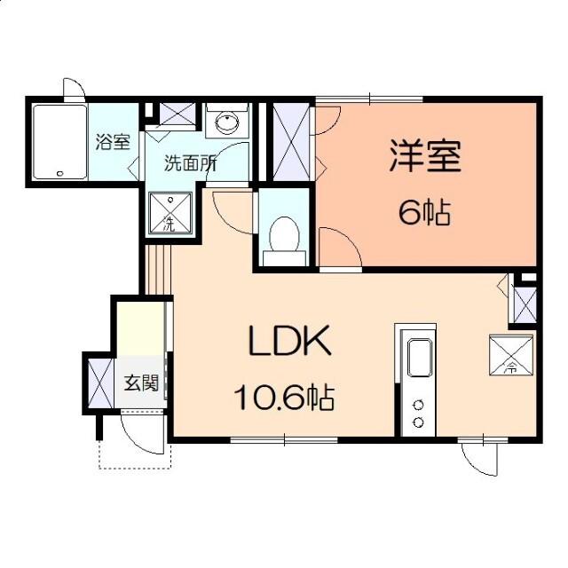 エピナール（103） 間取り図画像
