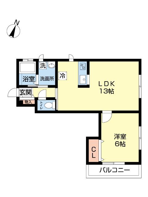 Ｃｒｅｓｃｉｔａ（302） 間取り図画像