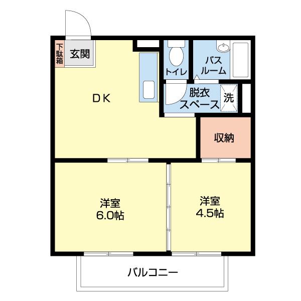 エスパシオⅤ（101） 間取り図画像