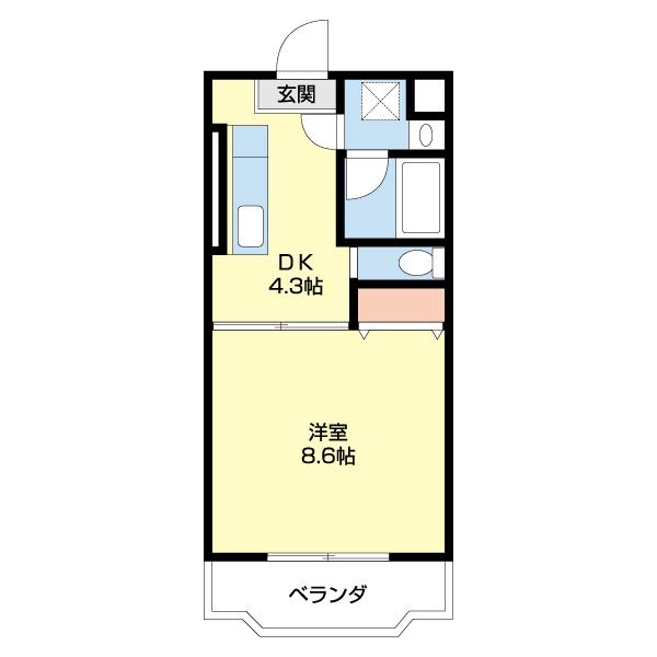ヴィンヤード望月（106） 間取り図画像