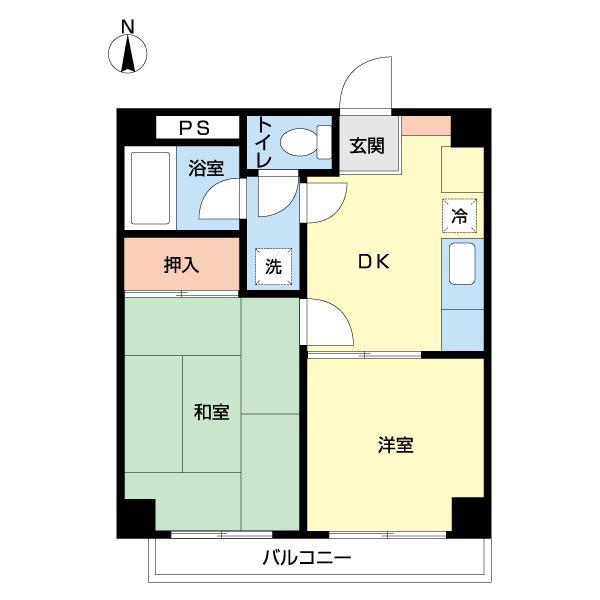 サンコーポラス平沢（302） 間取り図画像