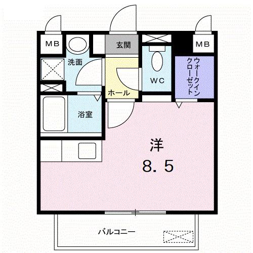 モデルノ・カーサ（302） 間取り図画像
