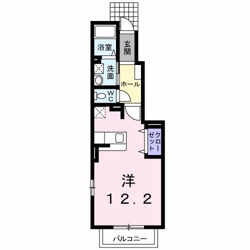 アライブ　Ａ（102） 間取り図画像