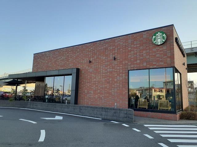 スターバックス：380m