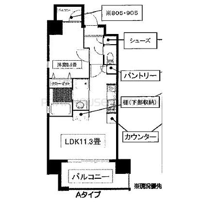  間取り図写真