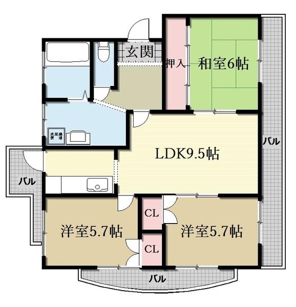  間取り図写真