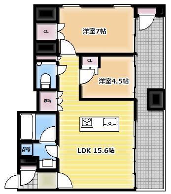  間取り図写真