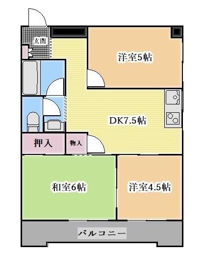  間取り図写真
