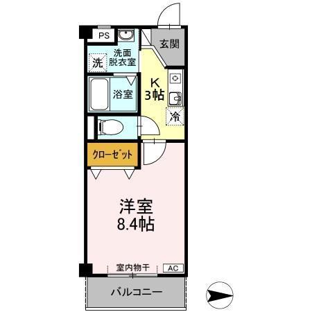 セントラルハイツ名古屋（103） 間取り図画像