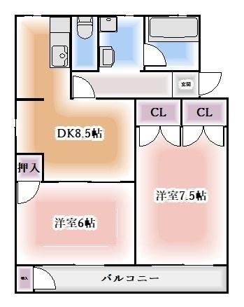  間取り図写真