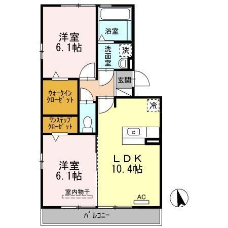 カルペ・ディエム（302） 間取り図画像
