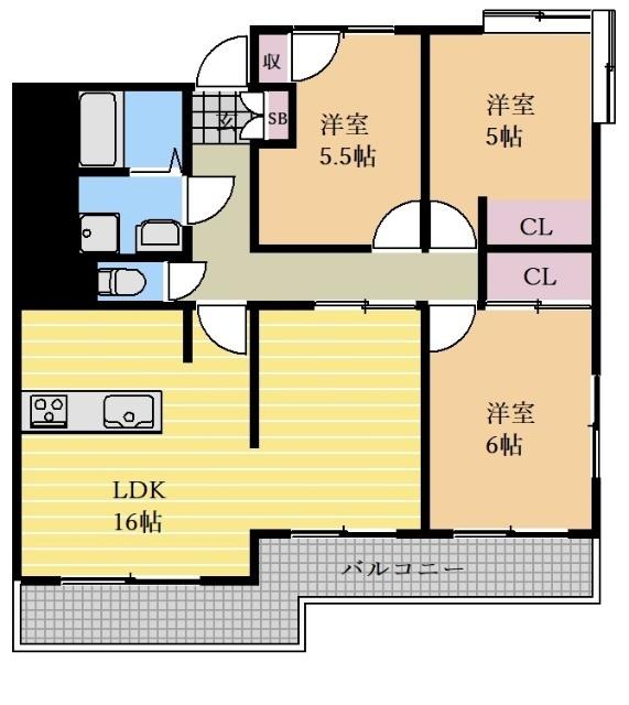  間取り図写真