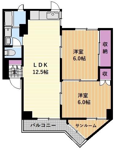 STPLAZA ARAHATA 間取り図画像