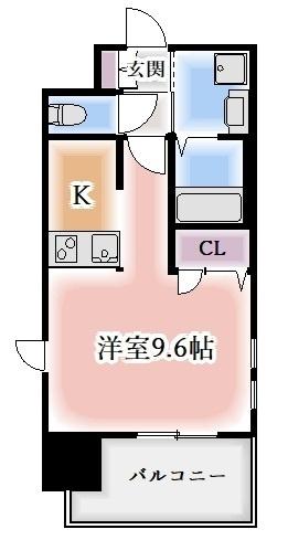 プレサンス久屋大通公園エアリー（605） 間取り図画像