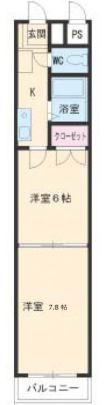 Blois Cerezo（802） 間取り図画像