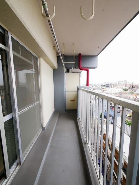 シャンボール朝日（8C） バルコニー