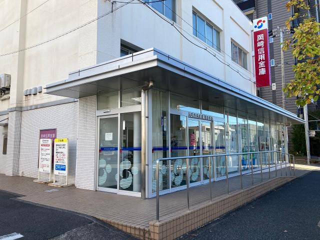 岡崎信用金庫滝子支店：76m