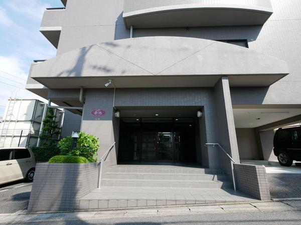 赤池サンハイツA棟 エントランス