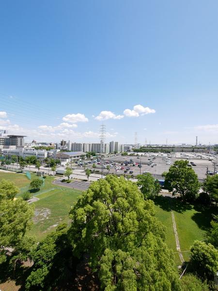 白水公園ハイツ 眺望