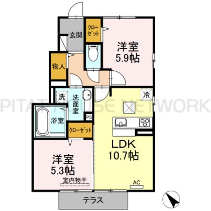  間取り図写真