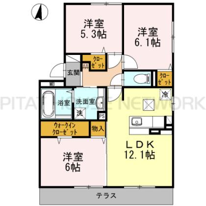  間取り図写真