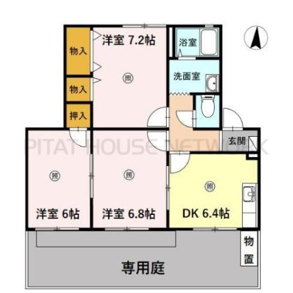  間取り図写真