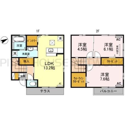  間取り図写真