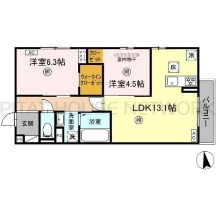  間取り図写真