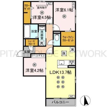  間取り図写真
